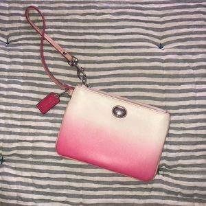 Coach wristlet